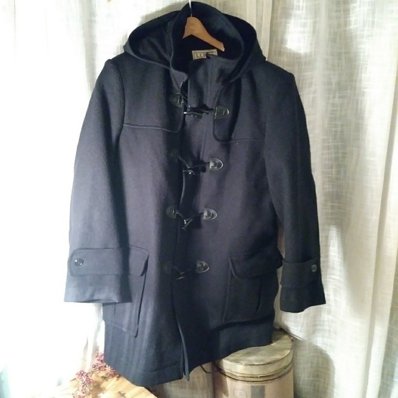 L.L. Bean Other - EUC L.L.Bean Pea Coat w/ Hood (M-Reg) Please Read